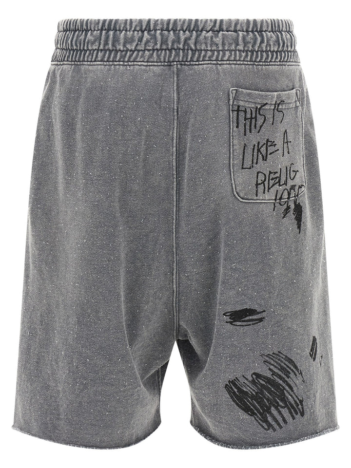 Paly Carrying The Message Bermuda and Short - Gray | b99acc7a378b017d2d19570bcbb0e6358529d12a