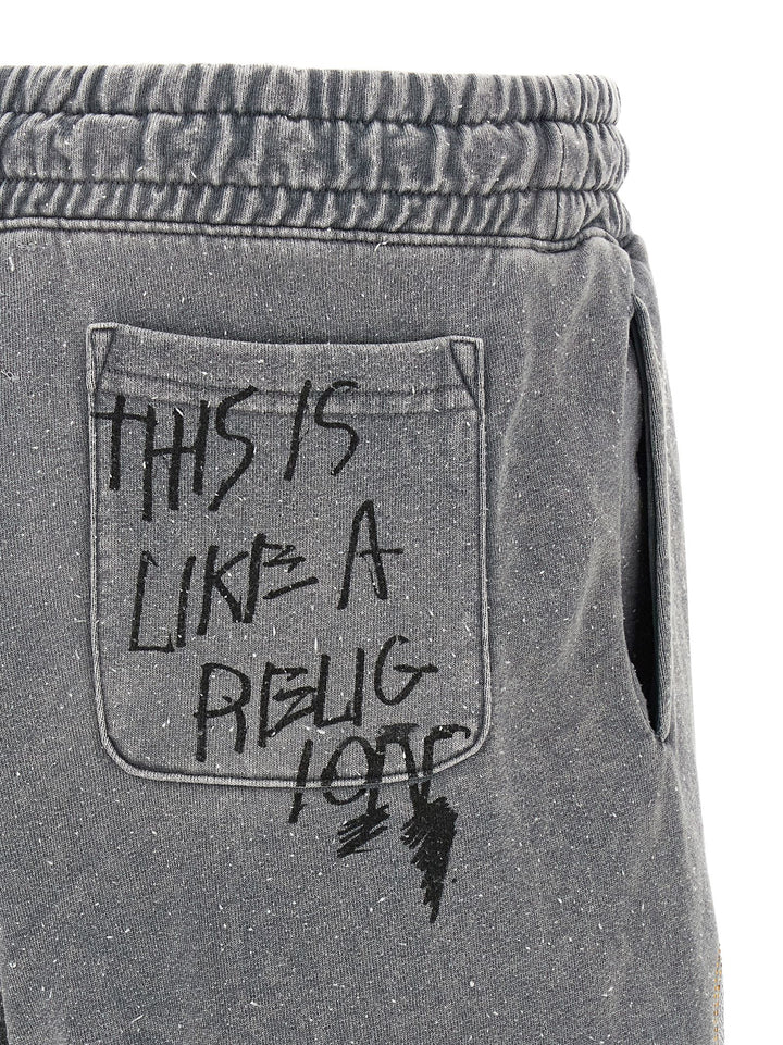 Paly Carrying The Message Bermuda and Short - Gray | 632929ee5116345f30b3d81ea0393163eb12c9be