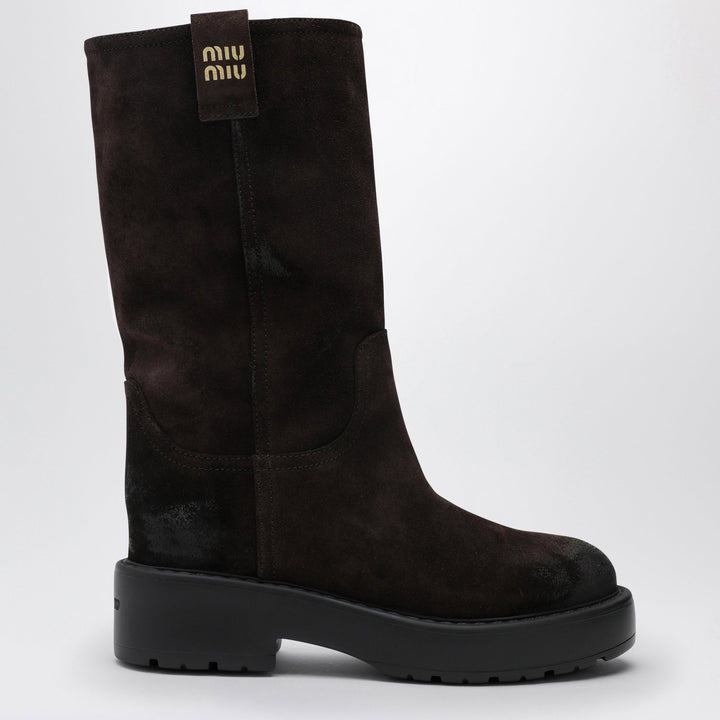 Miu Miu Shoes - Brown | f9f793259a1d76429b6698ce3bf9d54a9bd59f97
