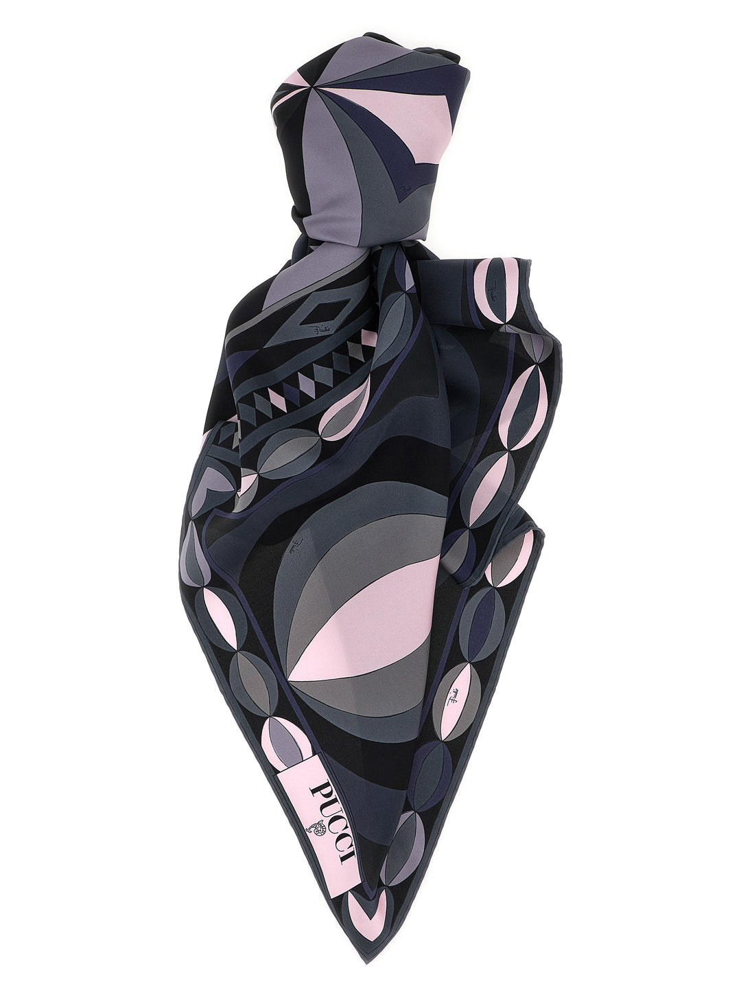 Emilio Pucci Patterned Scarf Scarves and Foulards - Multicolor | ebc5bea061a8d09d1b4a20155fef6eb87d445136