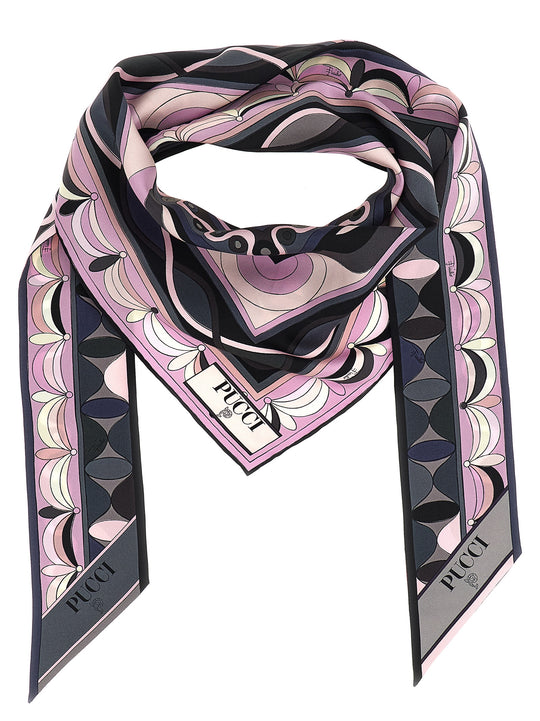 Bandeau Triangle Scarves And Foulards Multicolor