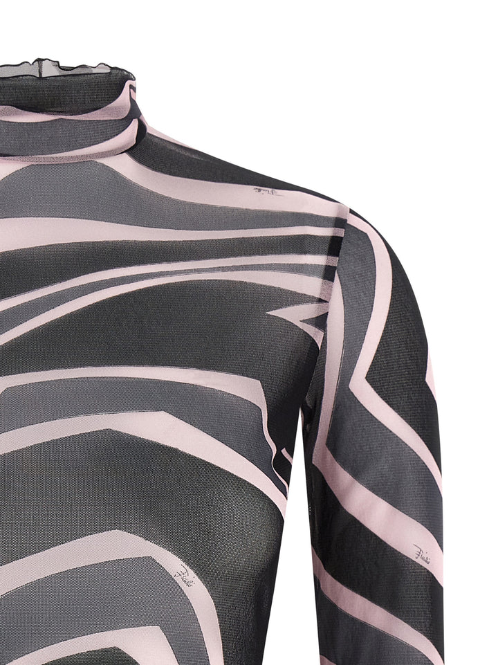 Emilio Pucci Tulle Sweater Sweaters and Cardigans - Multicolor | 80c66626a5c3f1f5bd559f2ee41ed69f522493fd