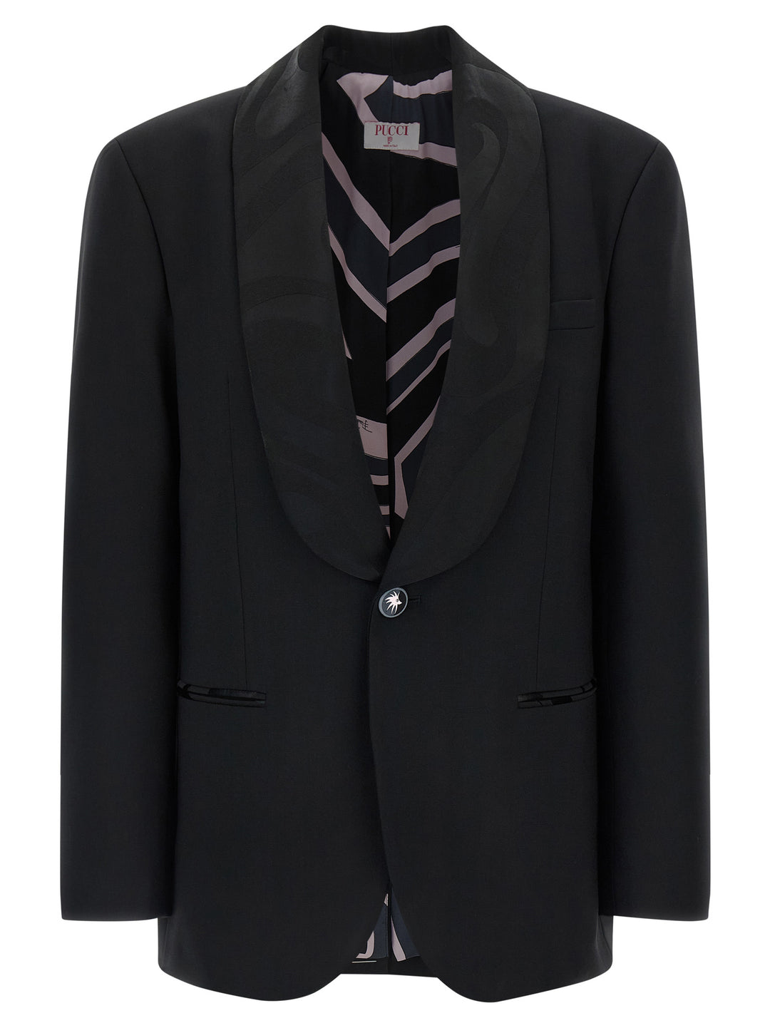 Emilio Pucci Labirinto BlazerS - Black | 0ed6fb5a256305f98ba2e04070b15387630b0d59