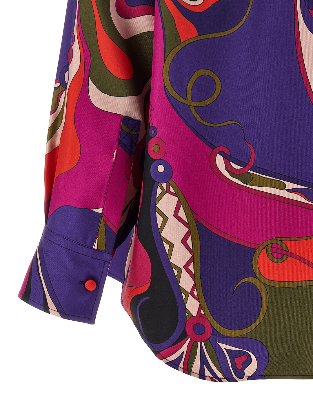 Emilio Pucci Silk Shirt Shirt and Blouse - Multicolor | 58234a618bddeec14baa99bb2f56d7d10f7207b8