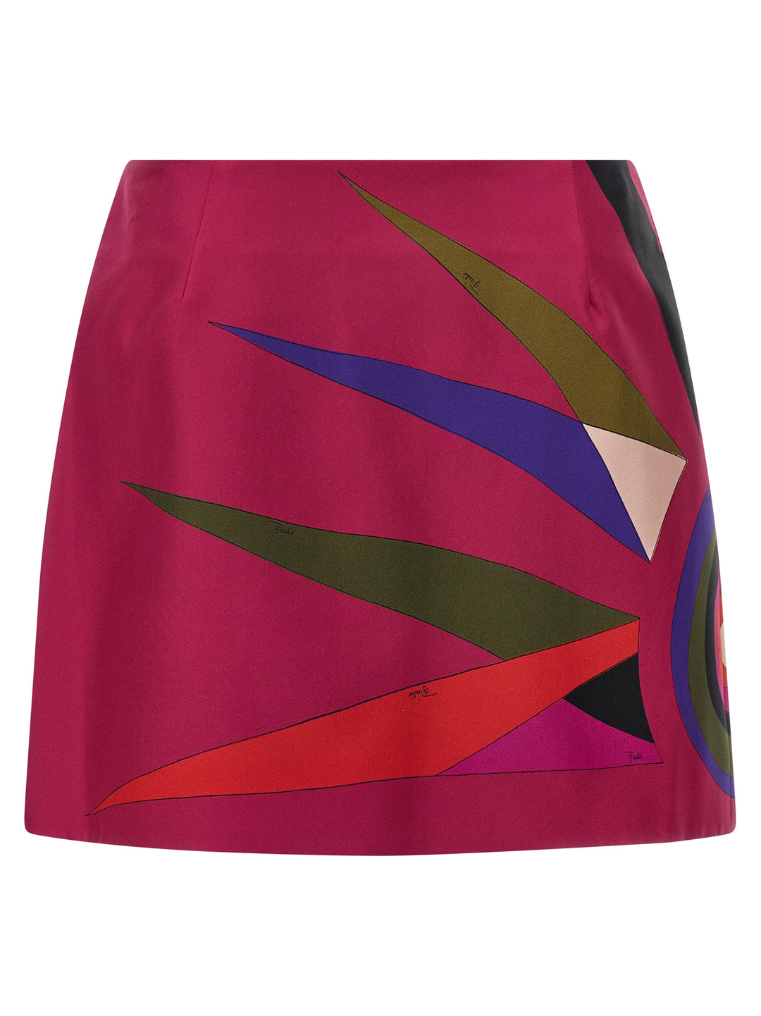 Emilio Pucci Silk Skirt Skirts - Fuchsia | c2c4077e2279c129aa3349198e79f7f69bbbefd6