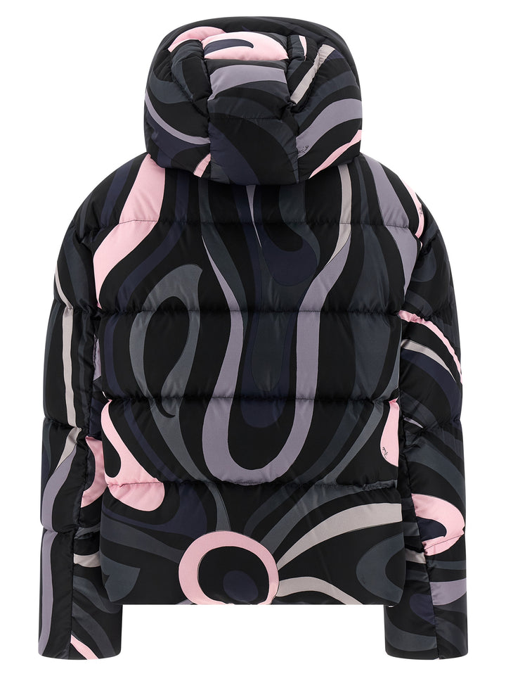 Emilio Pucci Iride Puffer Jackets - Multicolor | 774bfd4250930ad93e6e67f36c762ef6b579fbfc