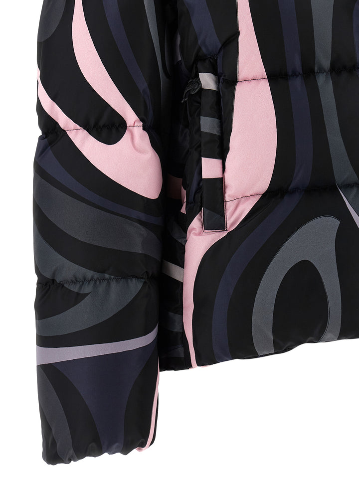 Emilio Pucci Iride Puffer Jackets - Multicolor | b5a85d5dd8e16d03a44284bb72a857cbd62e1a92