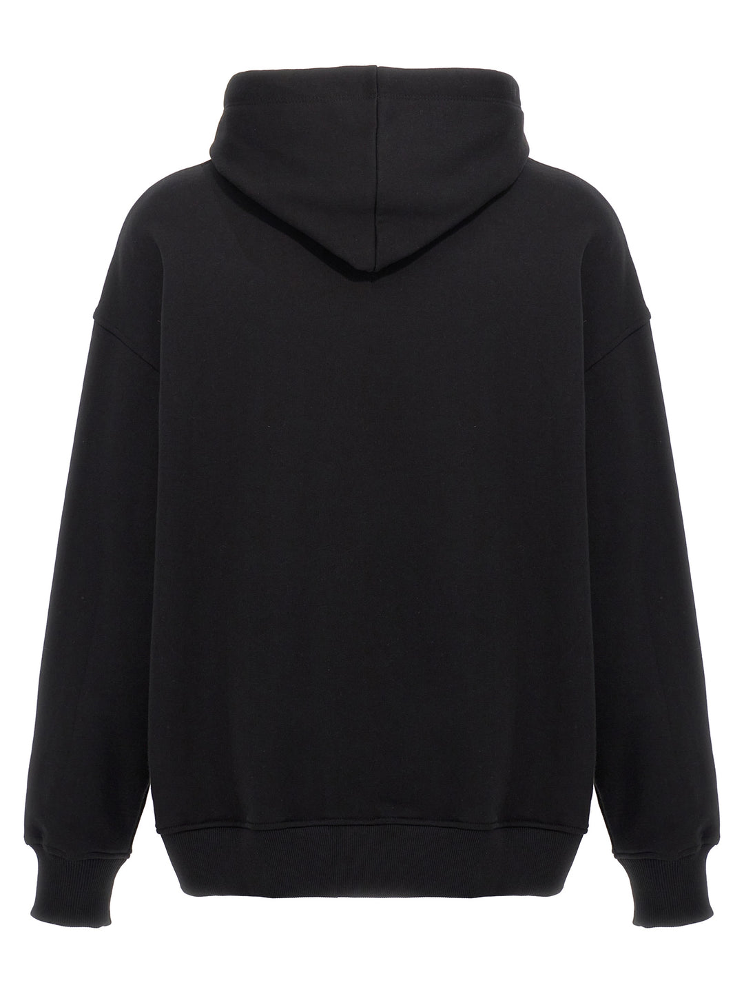 V Detail Sweatshirt Black