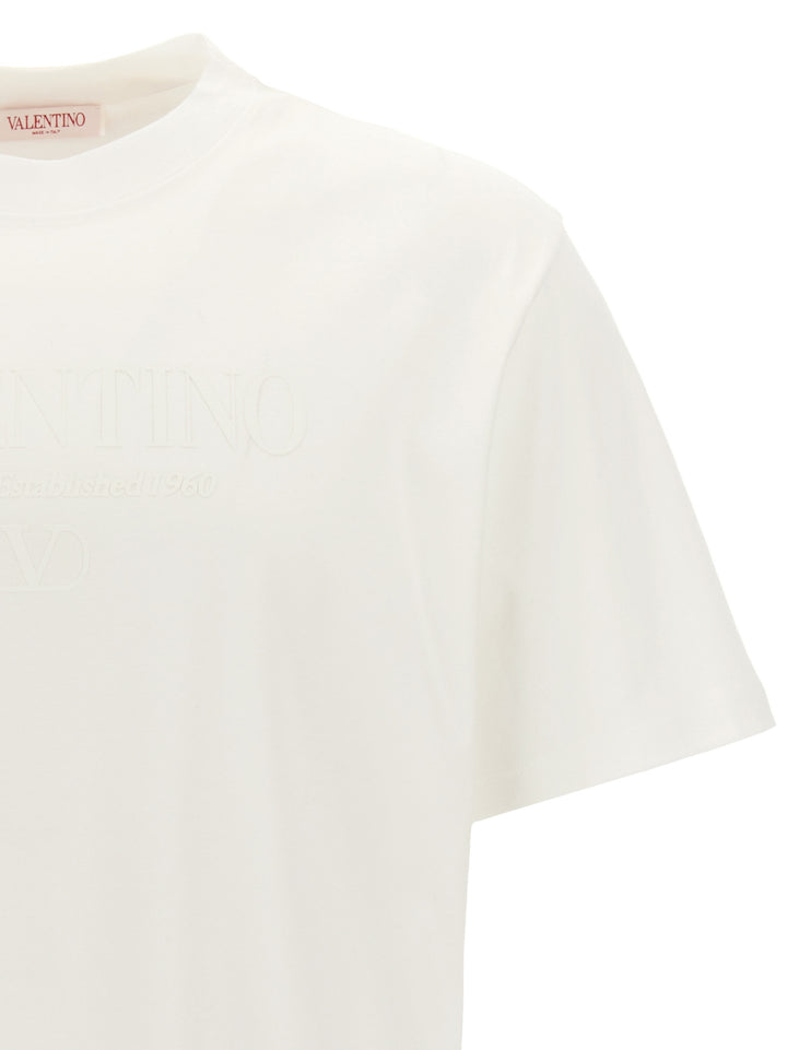 Valentino Logo Print T-Shirt White