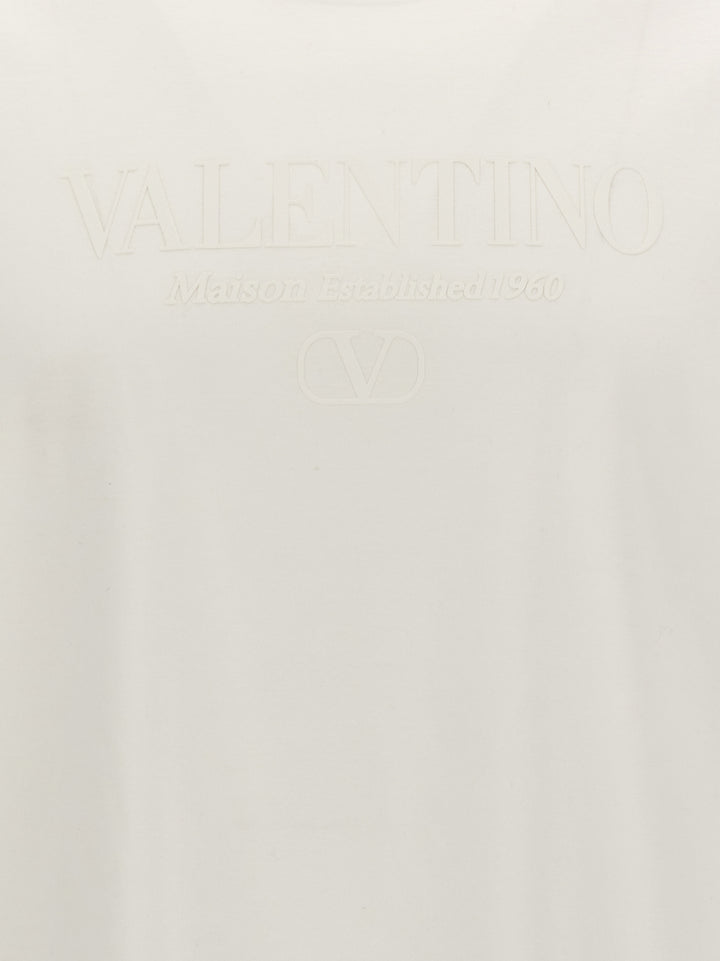 Valentino Logo Print T-Shirt White