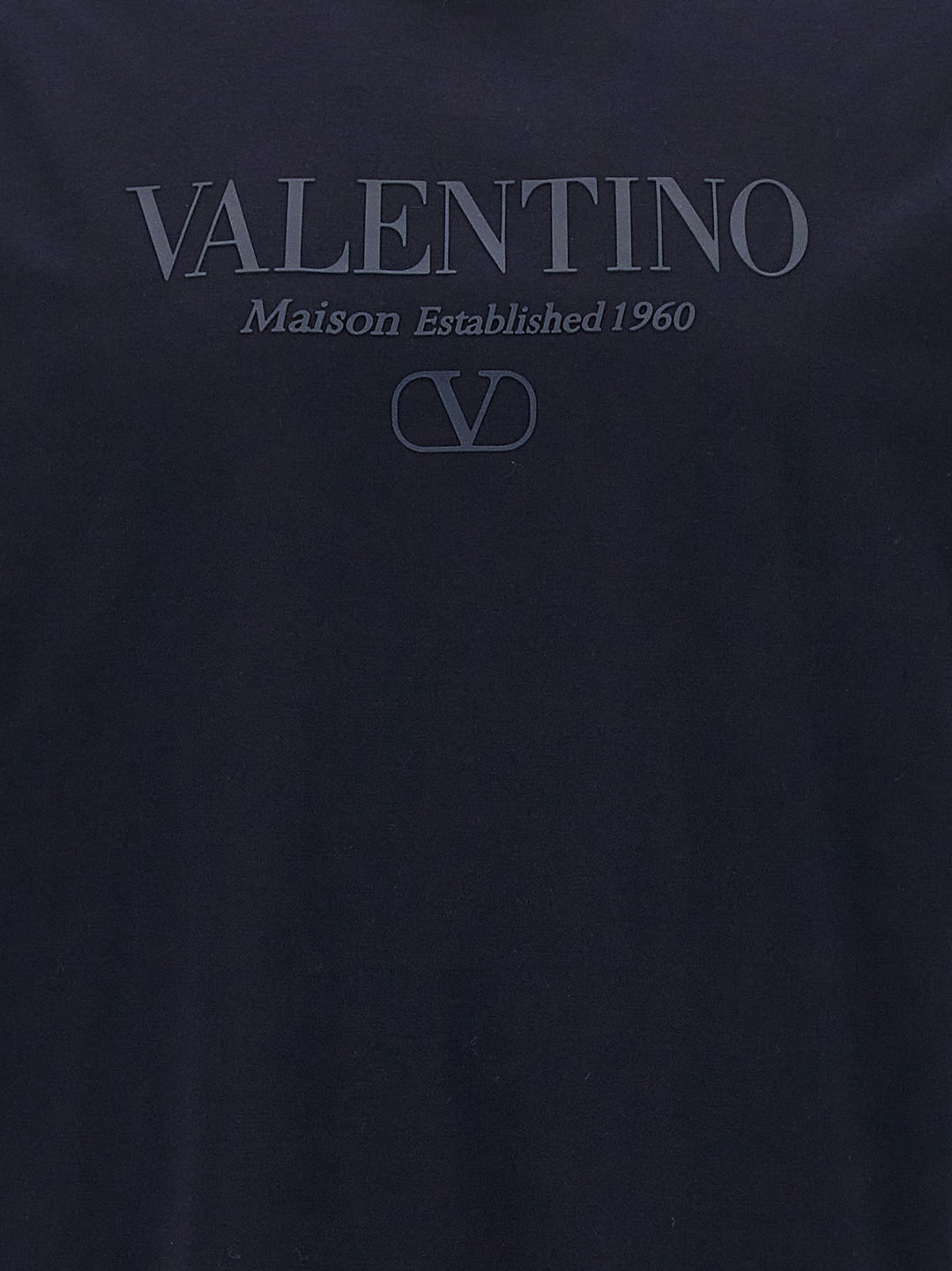 Valentino Logo Print T-Shirt Blue