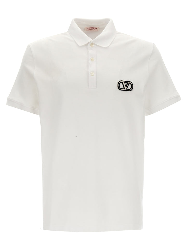 Vlogo Signature Polo White