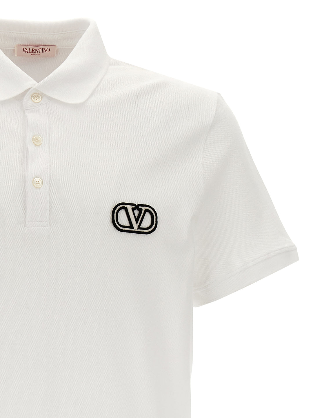 Vlogo Signature Polo White