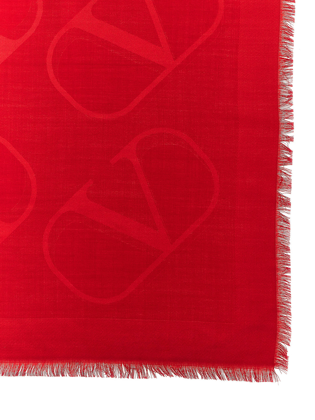 Vlogo Signature Scarves, Foulards Red