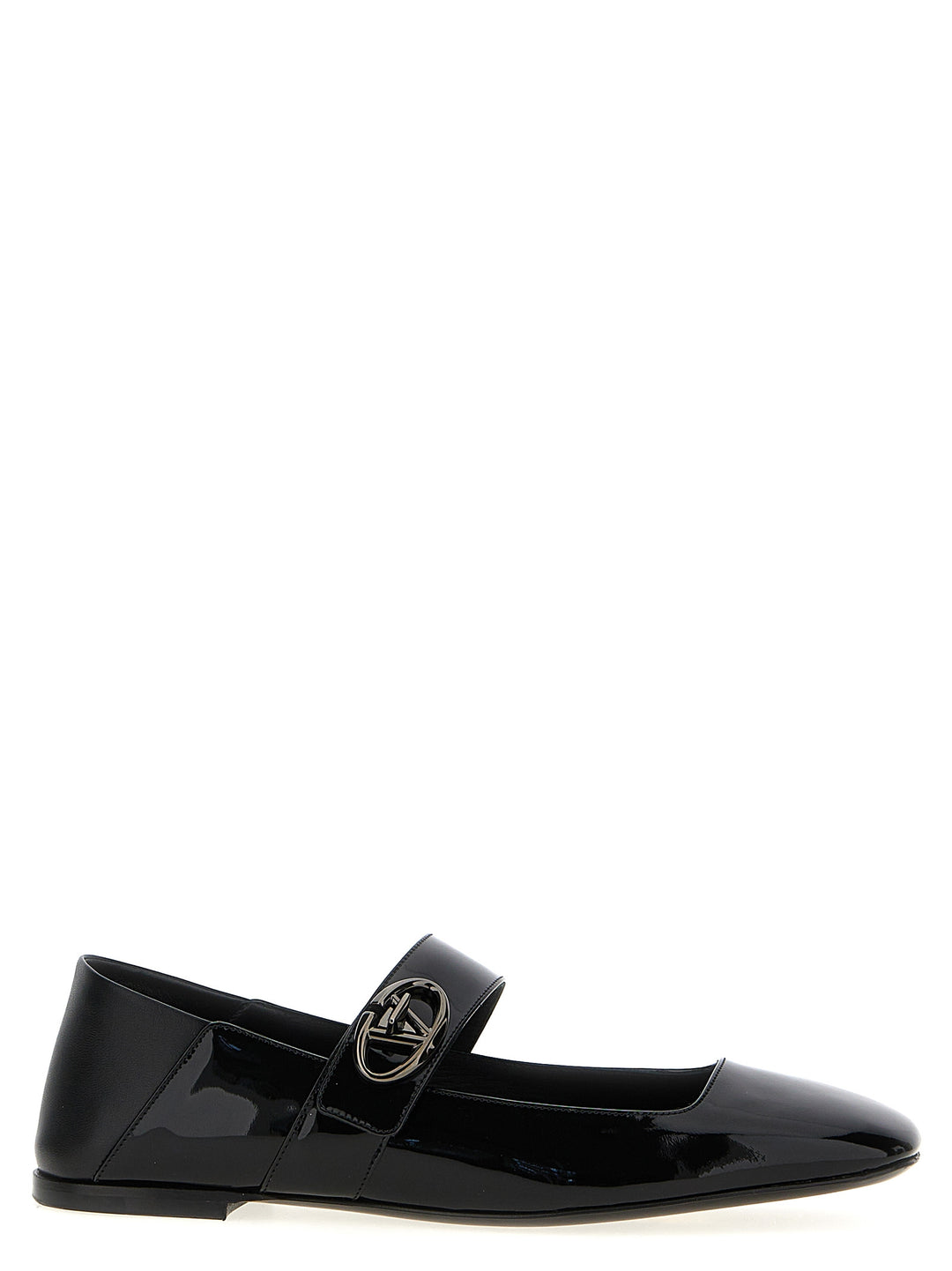 Vlogo Locker Flat Shoes Black