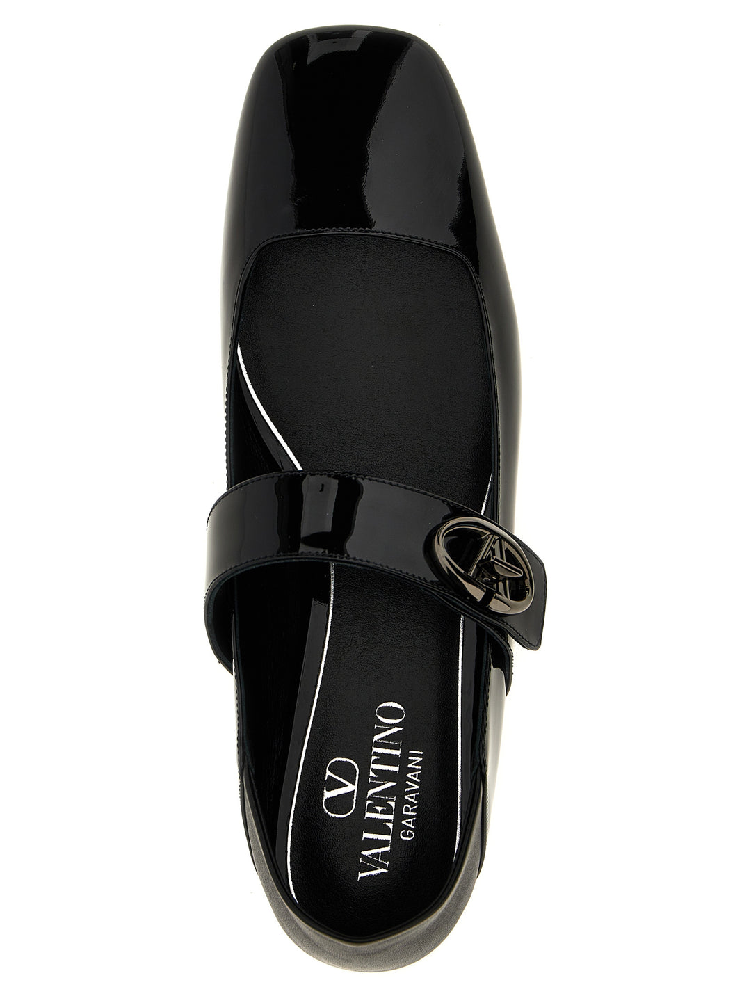 Vlogo Locker Flat Shoes Black