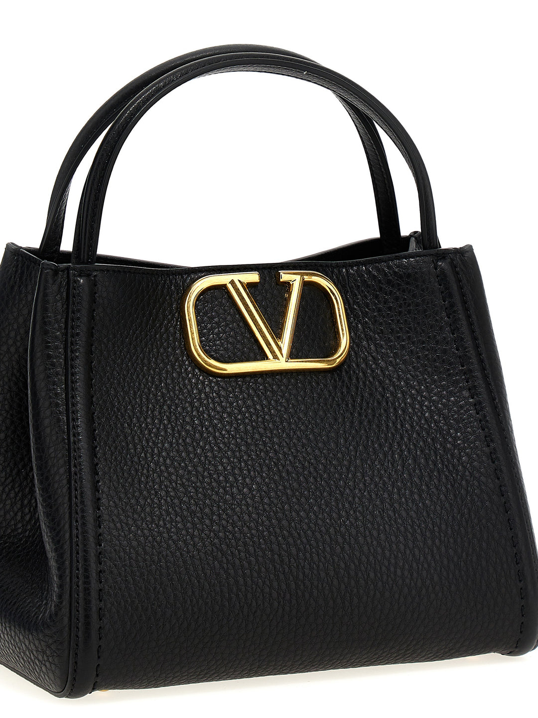 Vlogo Signature Hand Bags Black