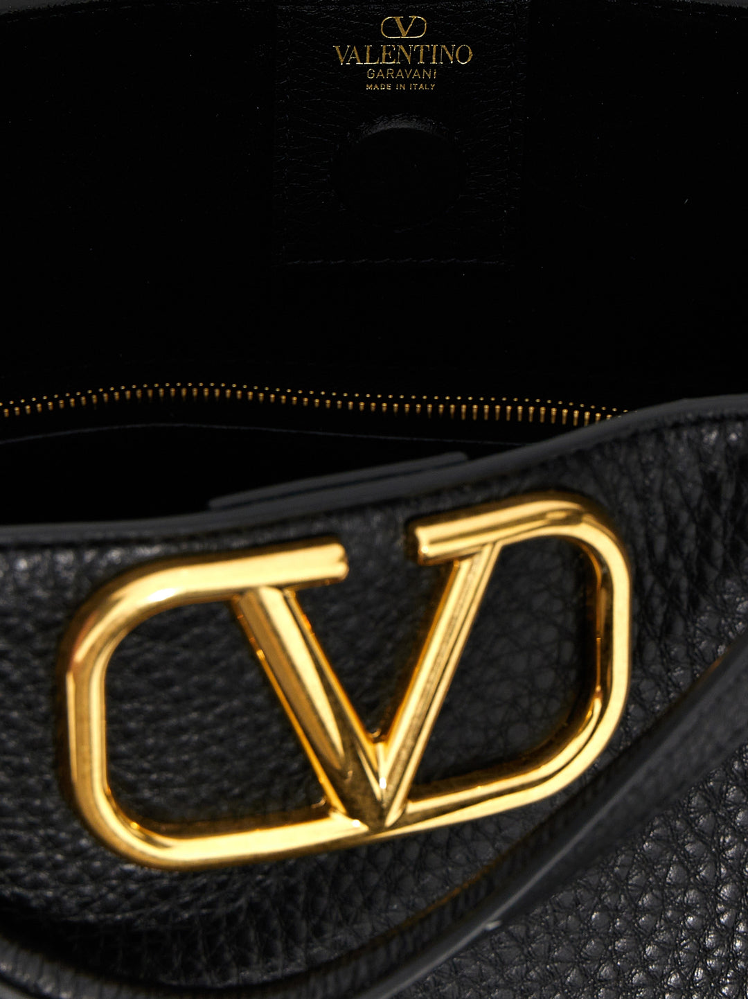 Vlogo Signature Hand Bags Black