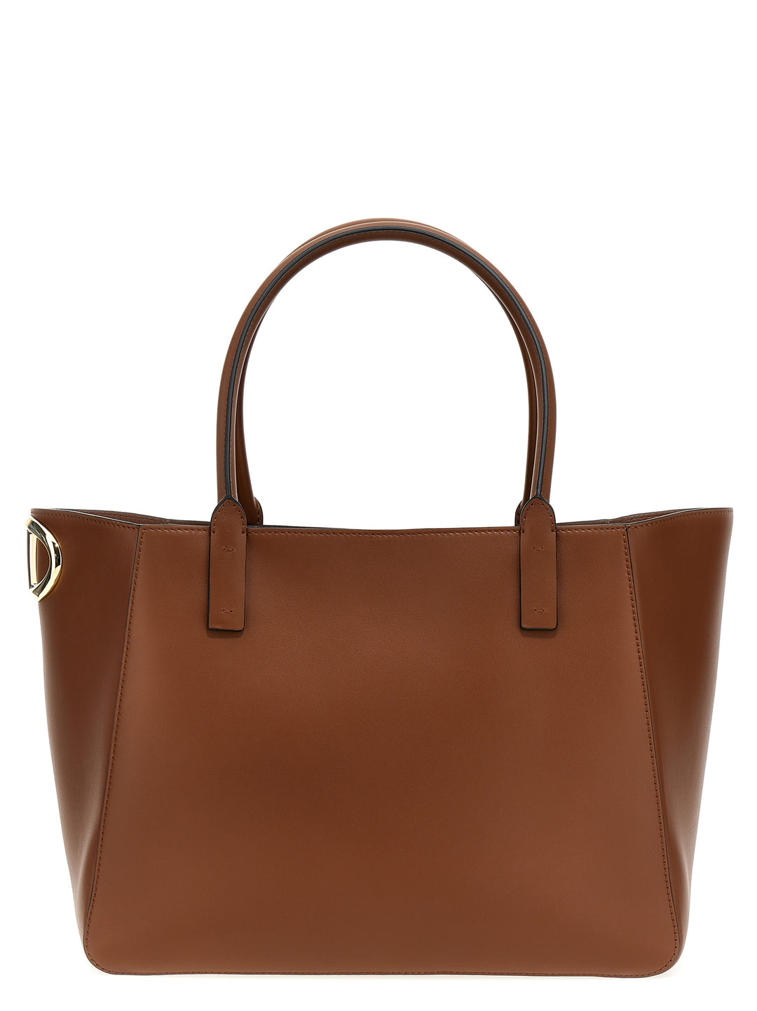 Vlogo Side Tote Bag Brown