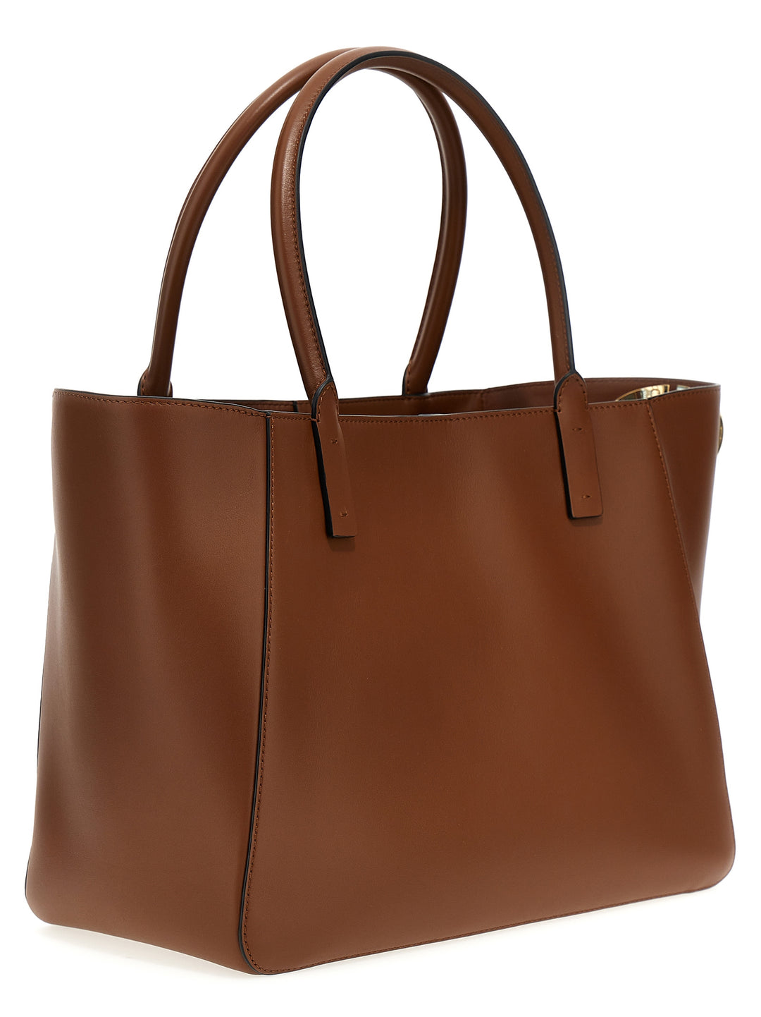 Vlogo Side Tote Bag Brown