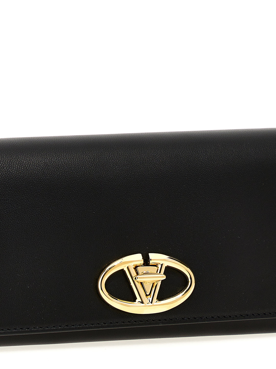 Wallet On Chain Valentino Garavani Wallets, Card Holders Black