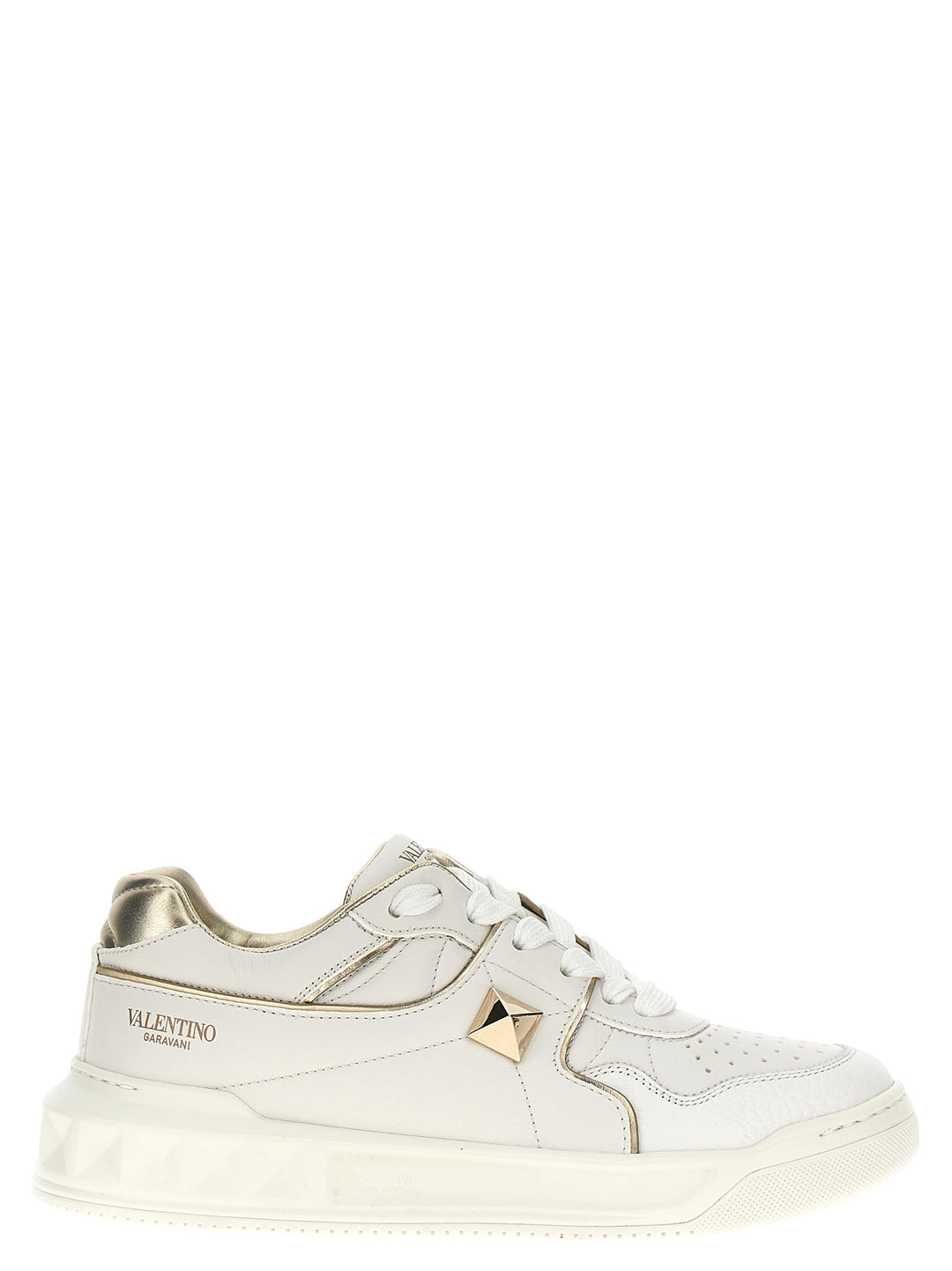 One Stud Sneakers Gold