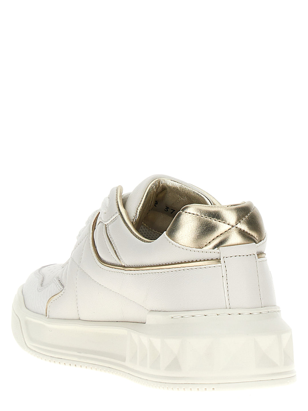 One Stud Sneakers Gold