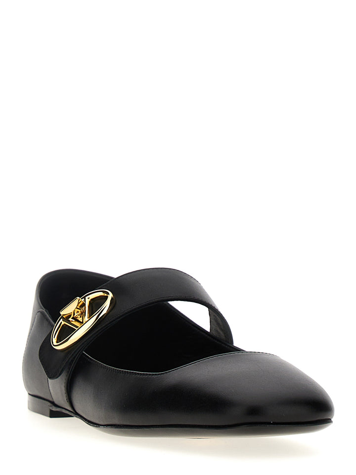 Vlogo Flat Shoes Black