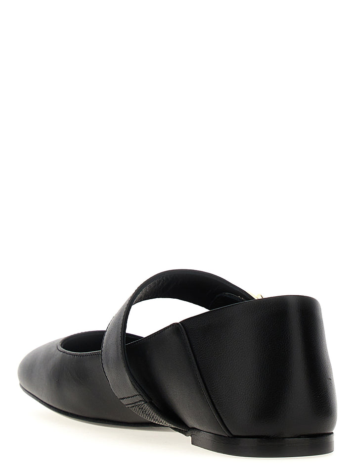 Vlogo Flat Shoes Black