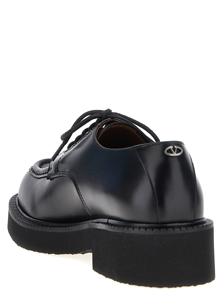 Gentleglam Lace Up Shoes Black