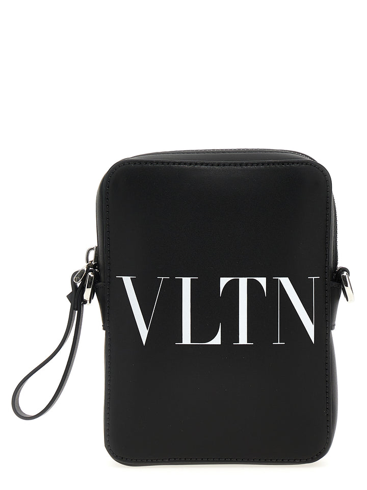 Vltn Crossbody Bags White/Black