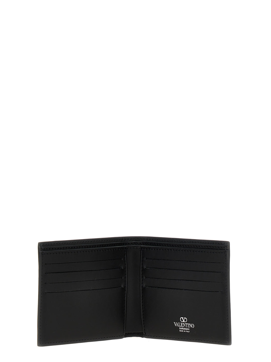 Vltn Wallets, Card Holders White/Black