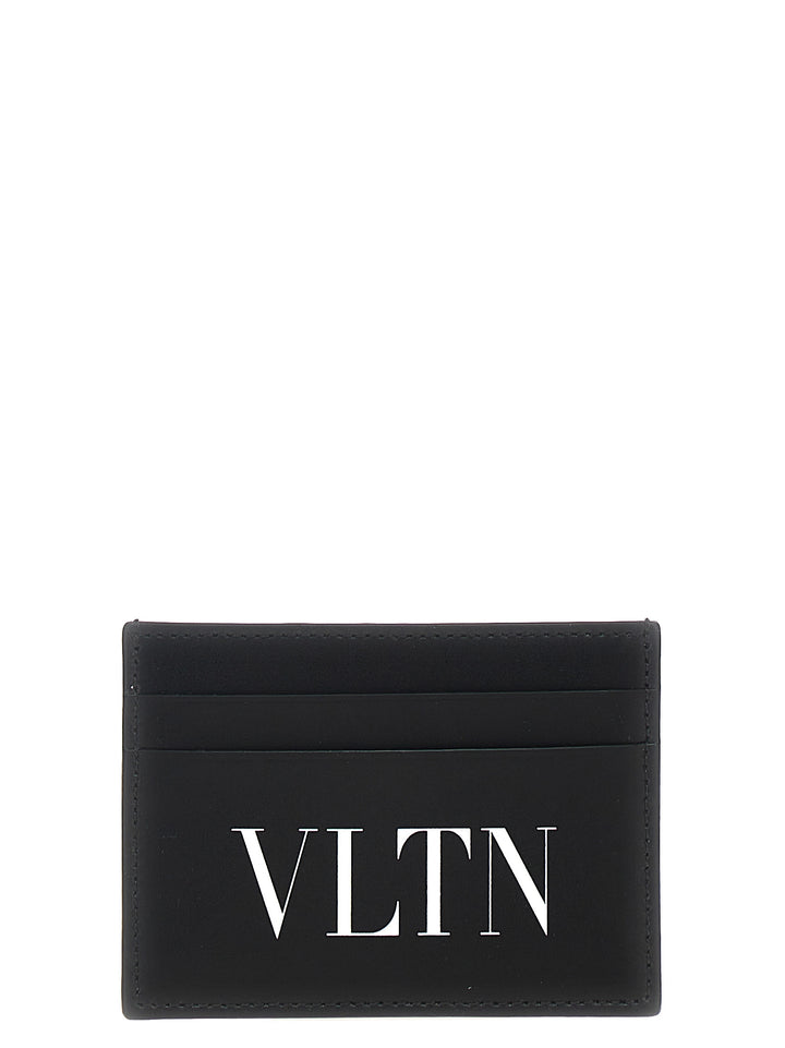 Vltn Wallets, Card Holders White/Black