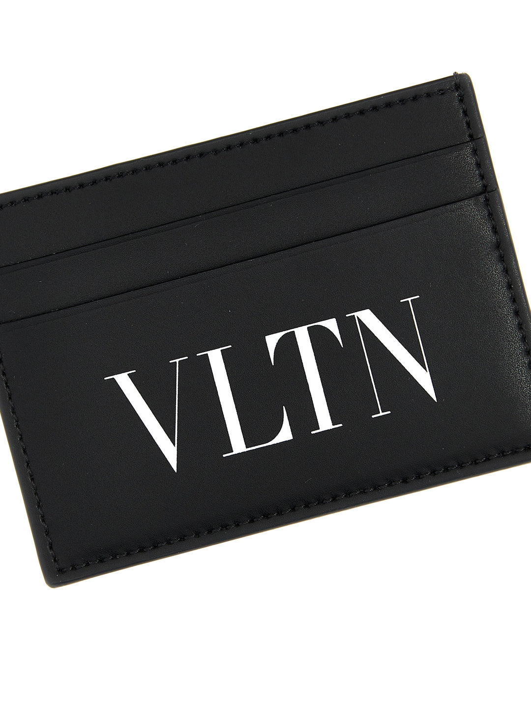 Vltn Wallets, Card Holders White/Black