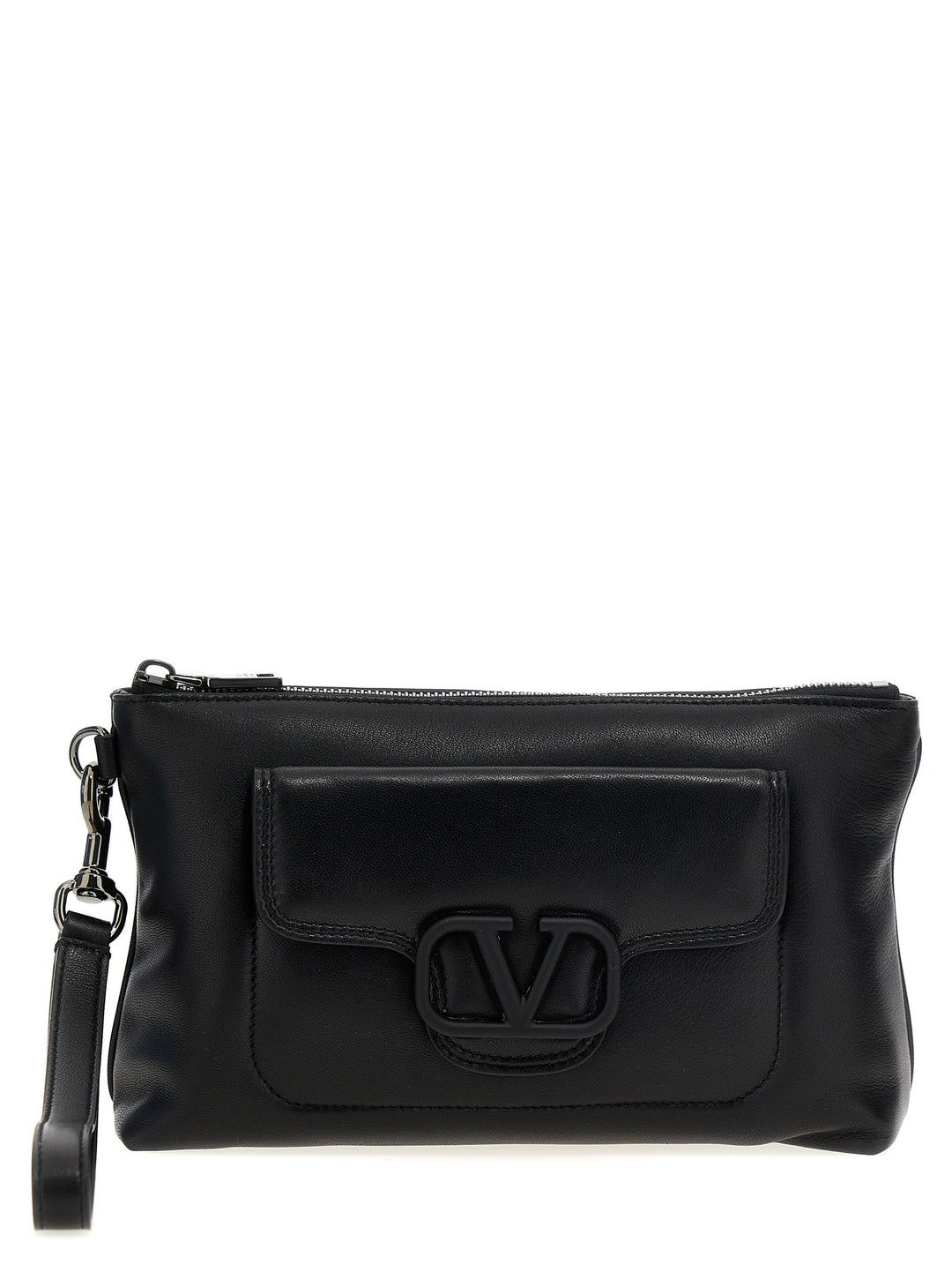 Vlogo Signature Clutch Black