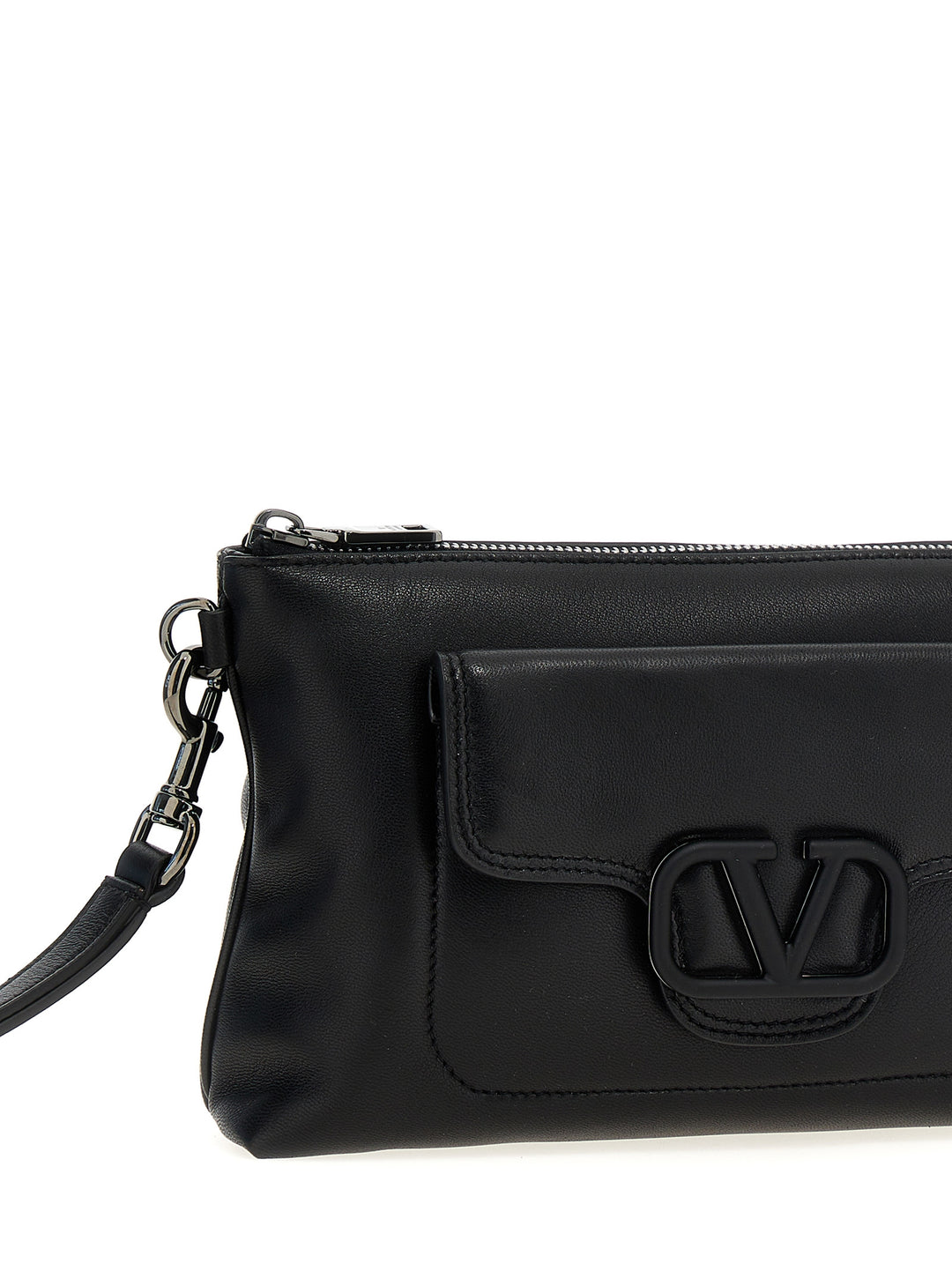 Vlogo Signature Clutch Black