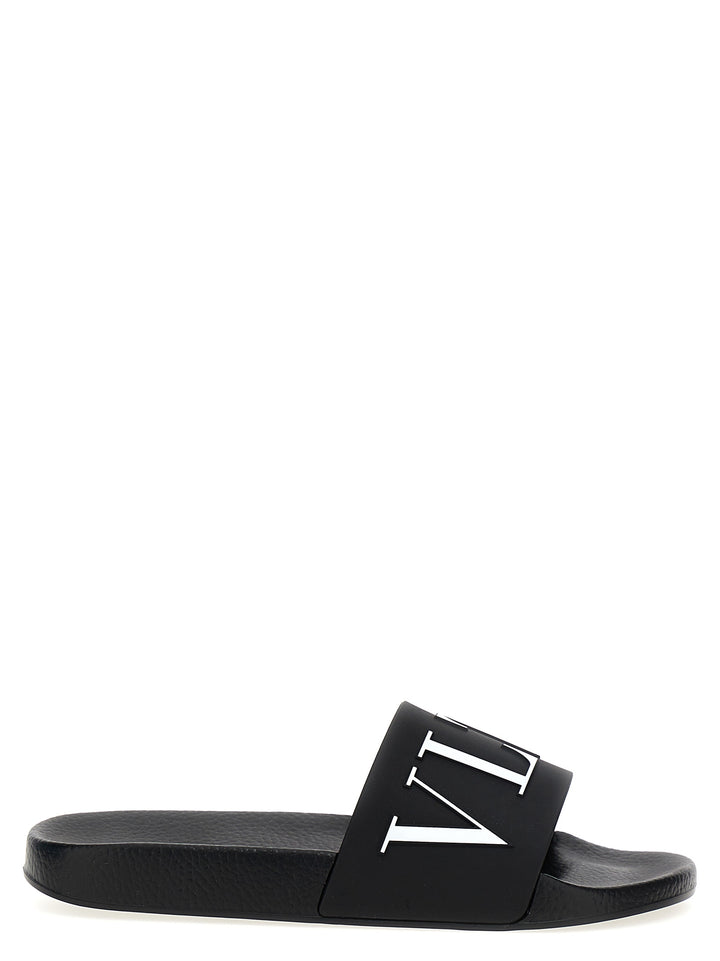 Vltn Sandals White/Black