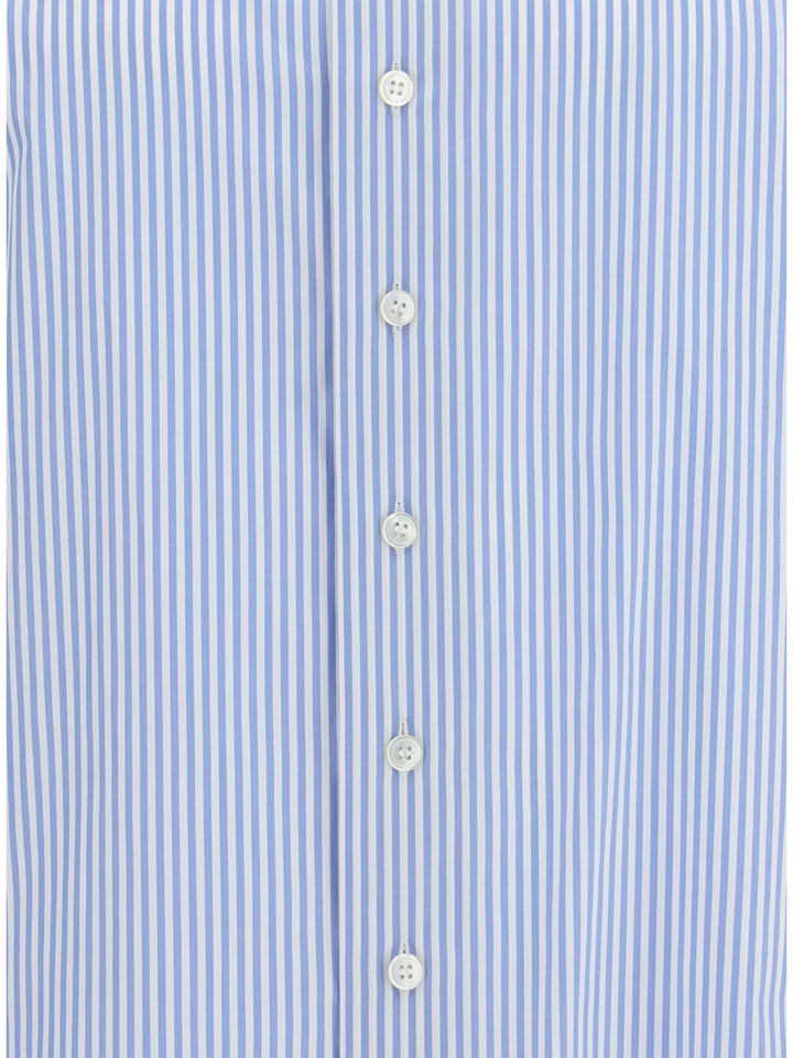 Silk Voile Shirt Shirts Blue