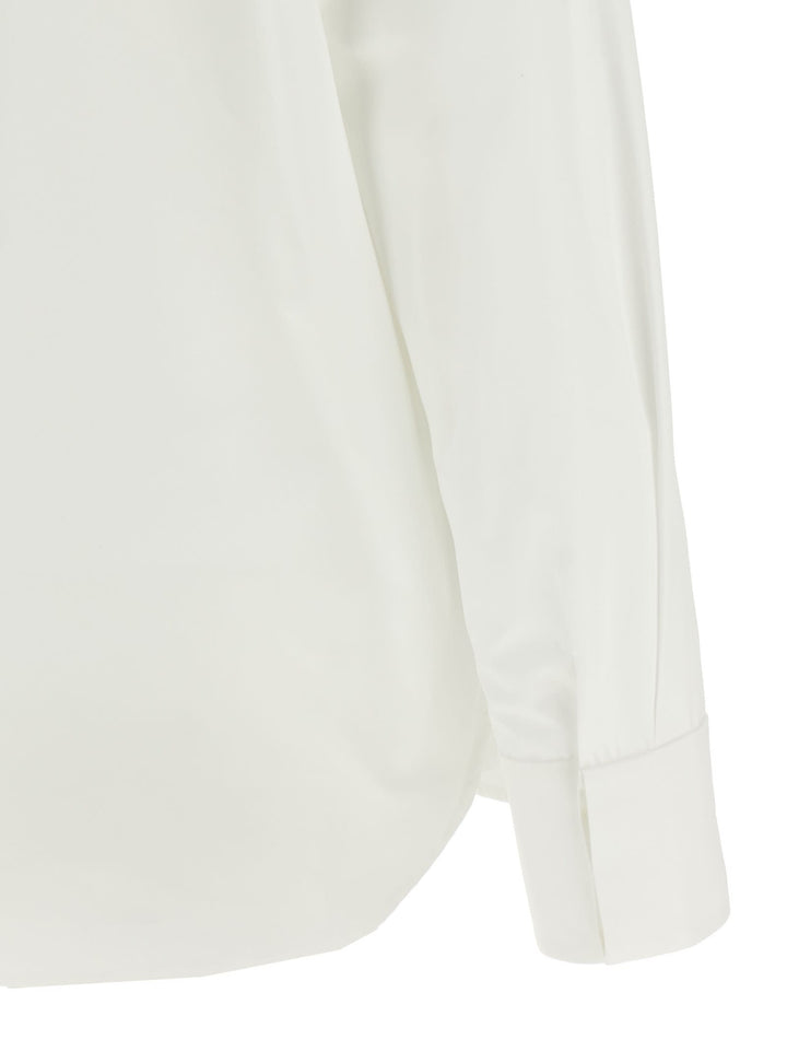 Shirt With Wing Collar Shirts White