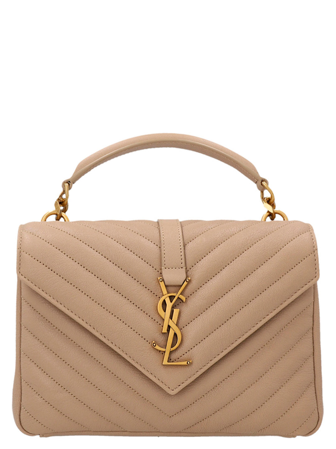 Saint Laurent College Crossbody Bags - Beige | a1c0b5792c8f36fa75f59378917e506fe4030fd7