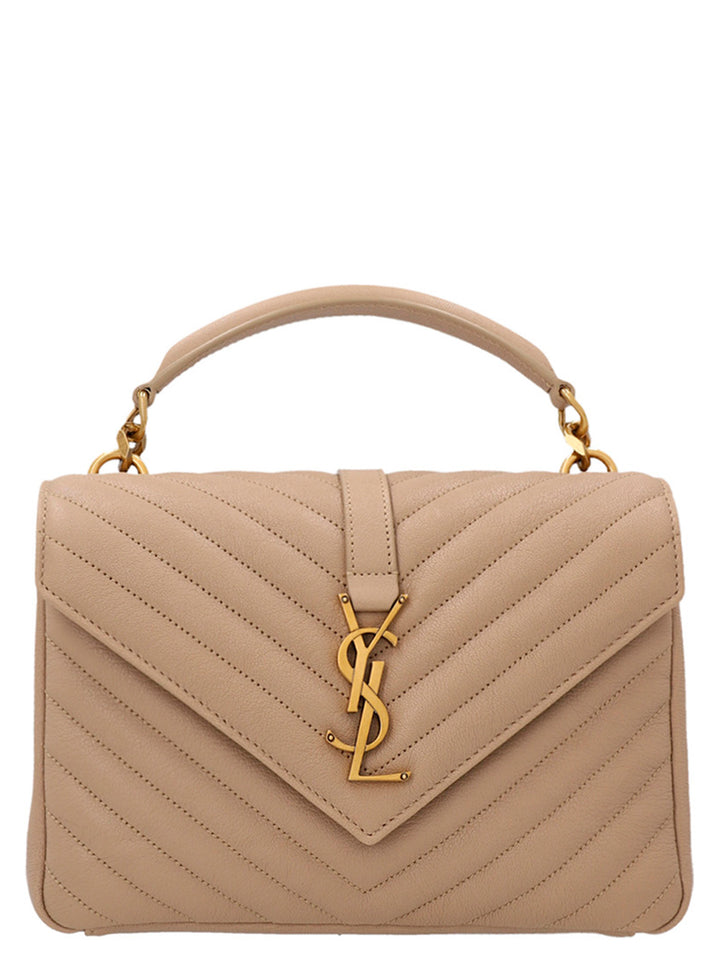 Saint Laurent College Crossbody Bags - Beige | a1c0b5792c8f36fa75f59378917e506fe4030fd7