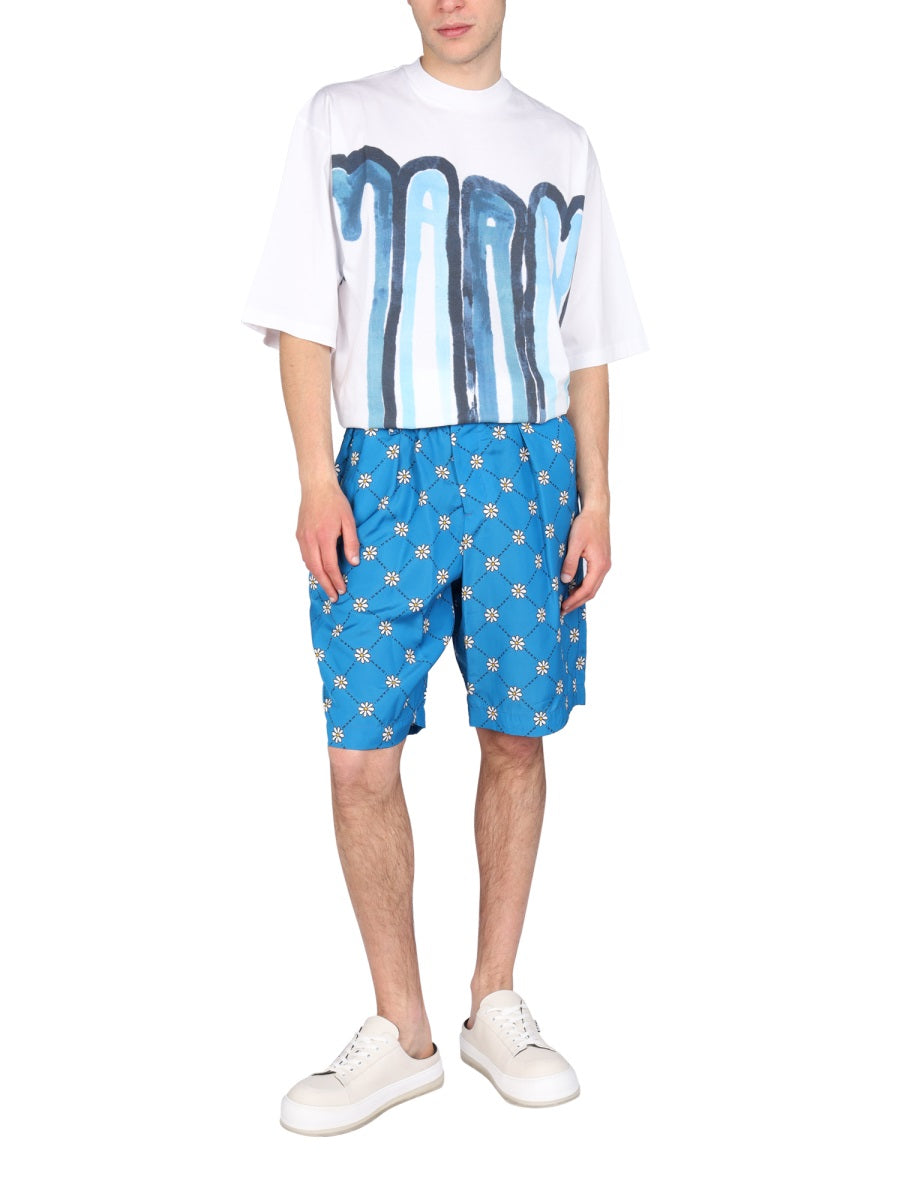 Marni Shorts - Blue | Wanan Luxury