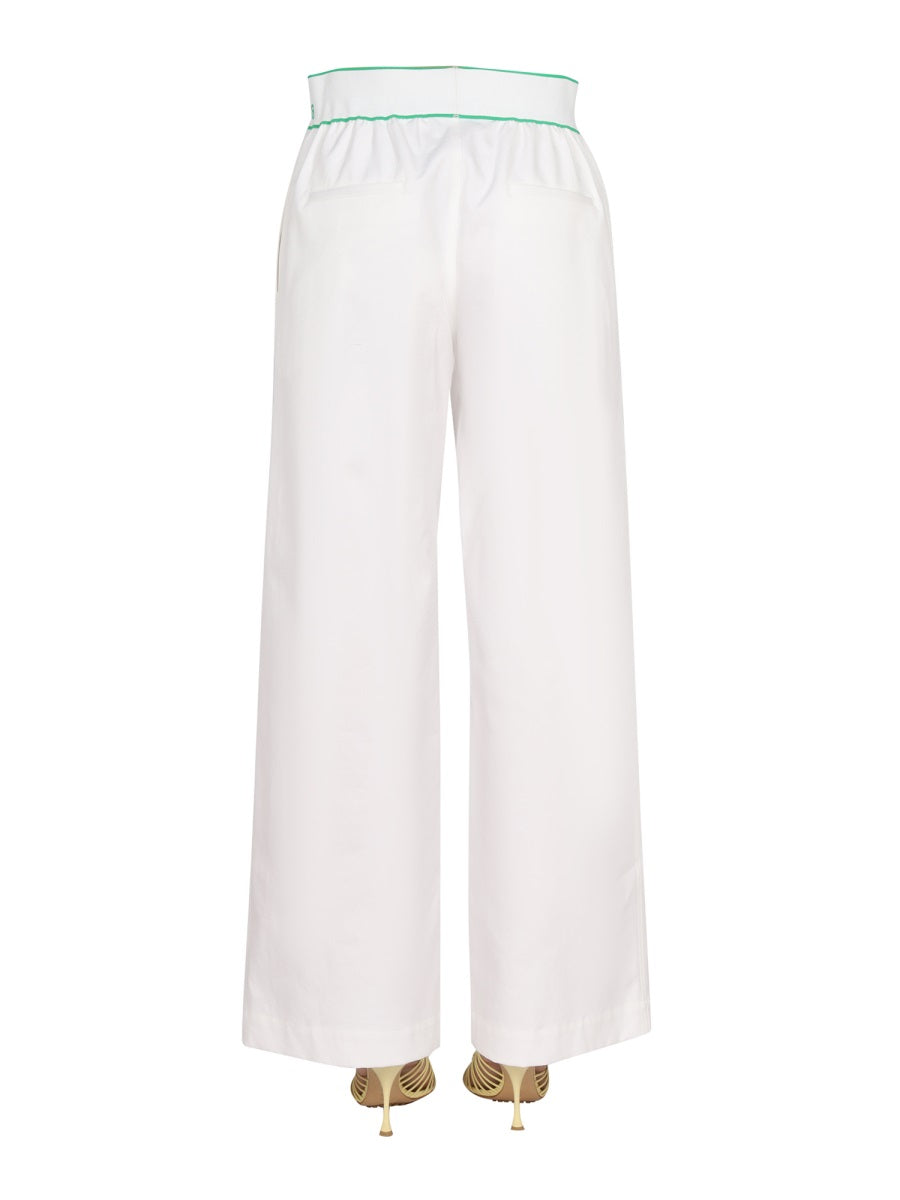 Bottega Veneta Pants - White | bbda0c3487b159fba6d3642aeef0efa3fc66d77f