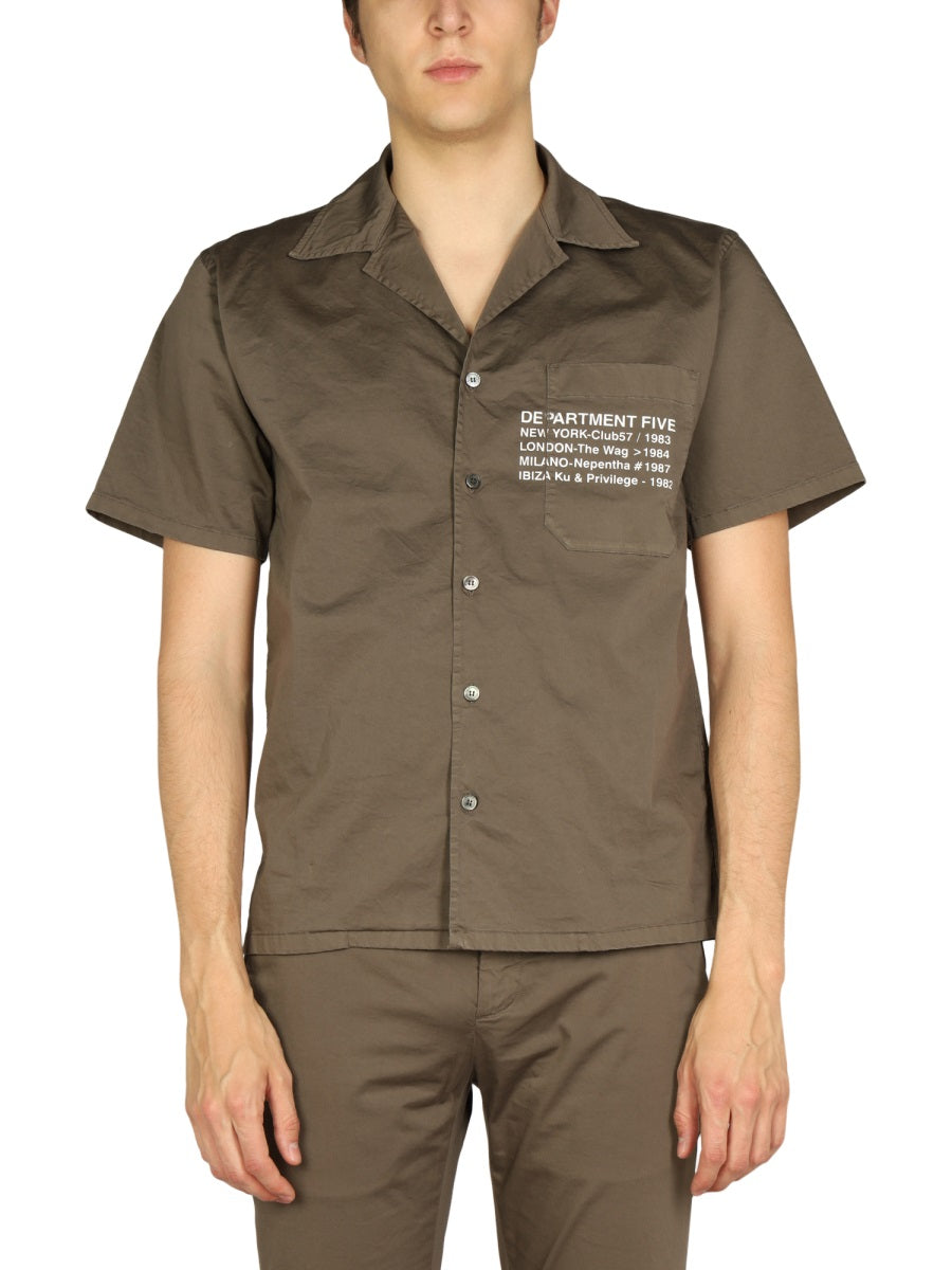 Department 5 Shirts - Military Green | cb5a94ce3784d410599f16afb40bb1b9fb35629f