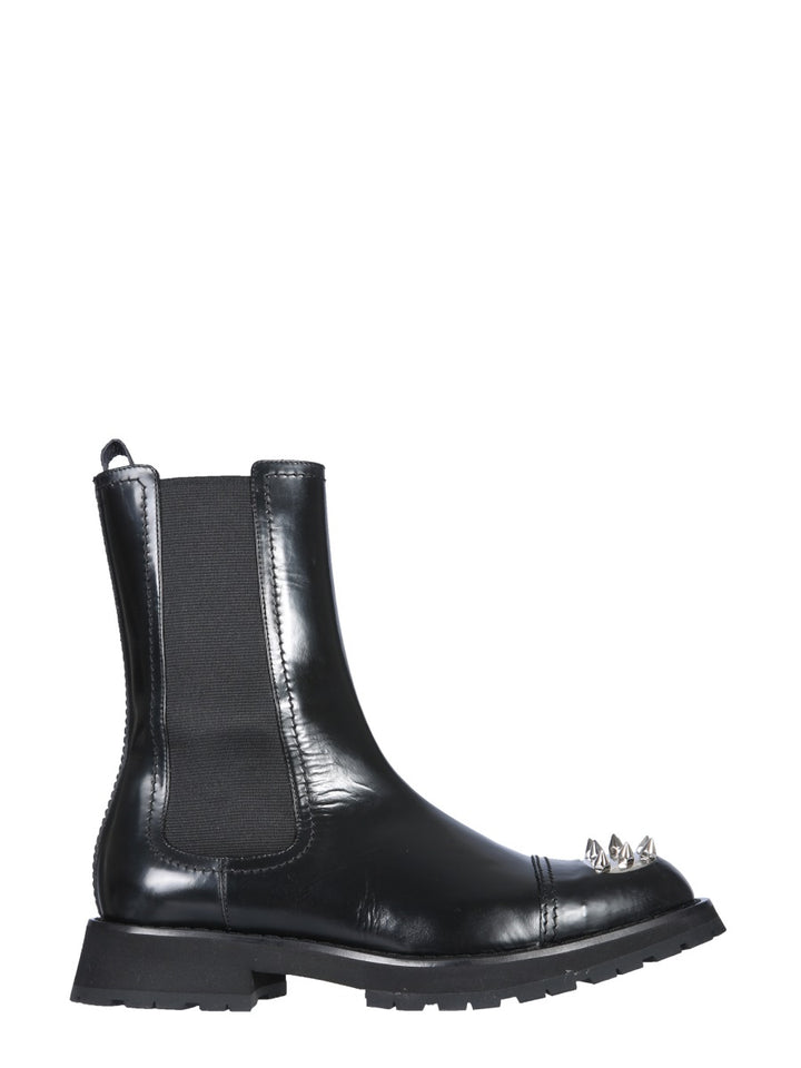 Alexander McQueen Boots - Black | Wanan Luxury
