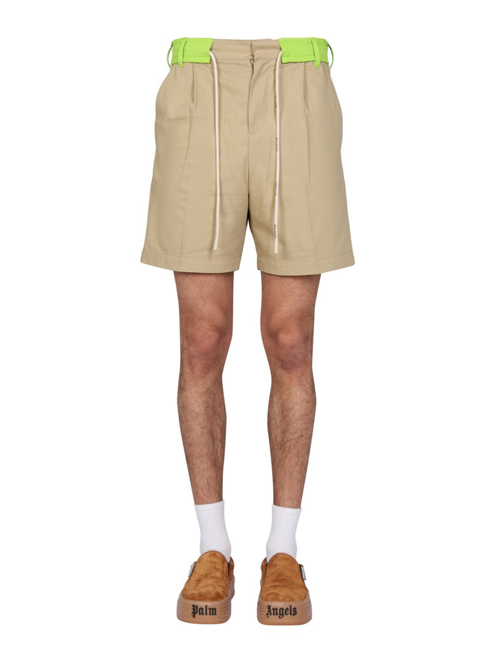 Palm Angels Shorts - Beige | Wanan Luxury