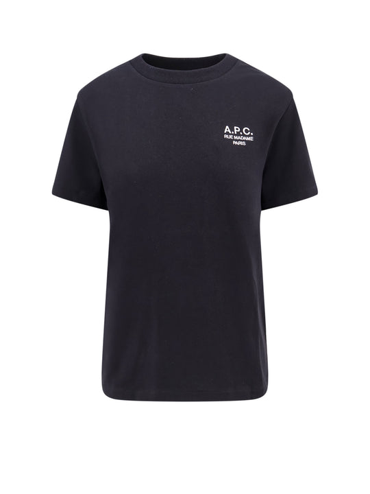 Organic Cotton T-Shirt With Logo Embroidery