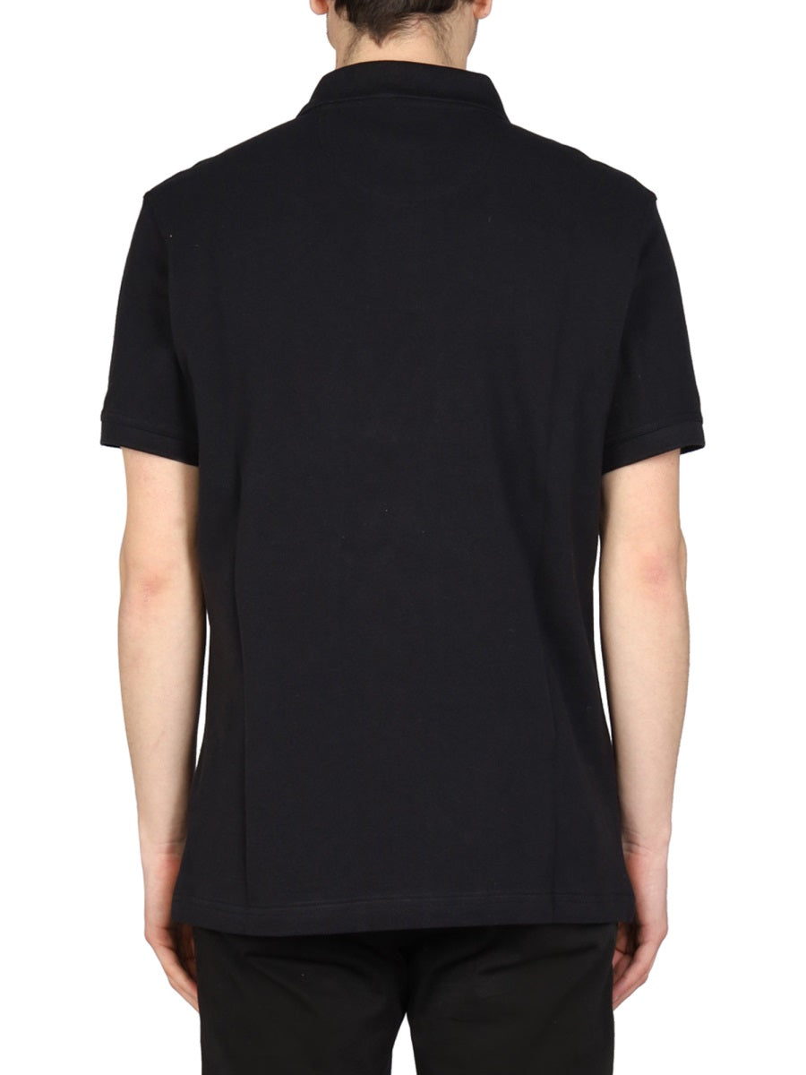 Barbour Polo - Black | Wanan Luxury