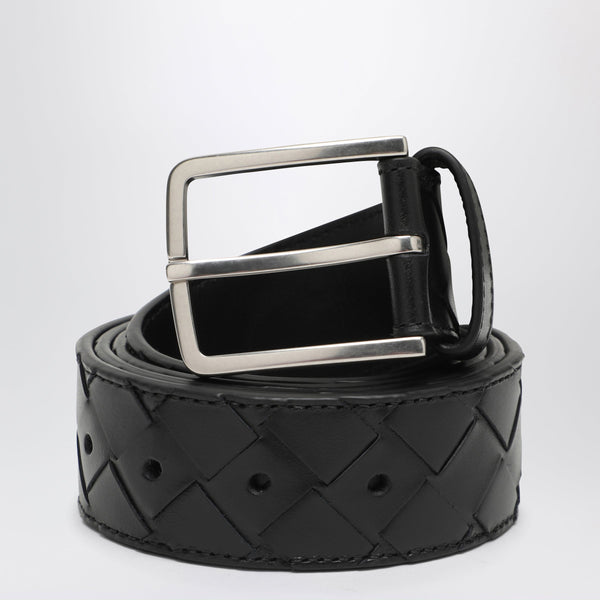 Black Intrecciato Belt