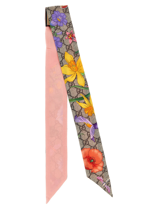 Gg Flora Scarves And Foulards Multicolor